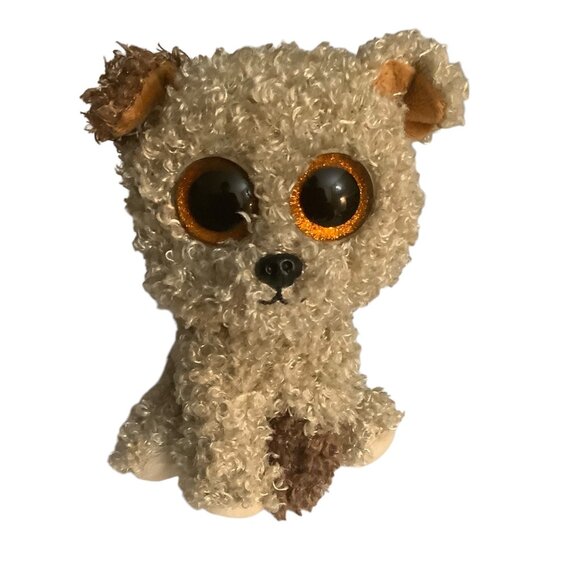 Ty Beanie Boos Rootbeer Small Dog Plush Toy Stuffed Animal Collectible - Picture 1 of 5